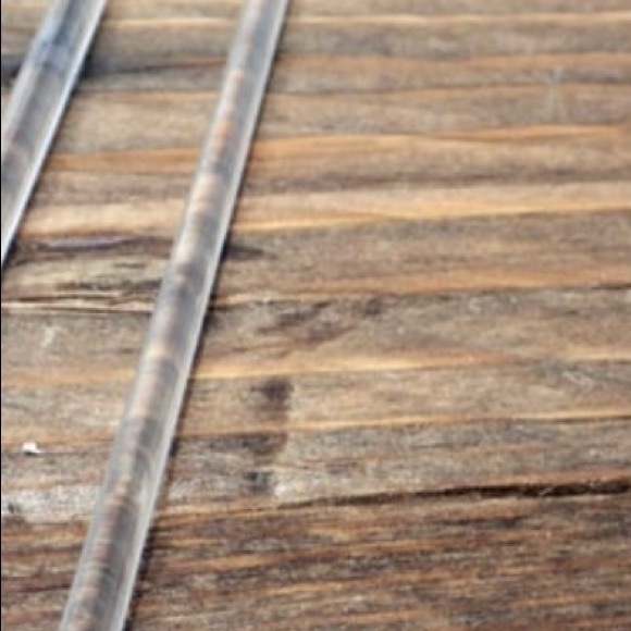 Vintage 1980s Glass Stir Stick, Butterfly Swizzle Stick Drink Stir Stick Barware - Picture 4 of 4